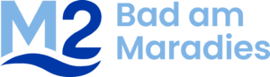 M2 Bad am Maradies – Logo mit Welle
