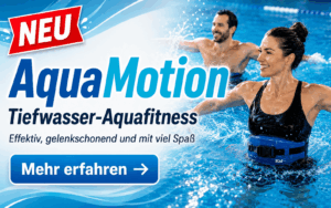 AquaMotion - neuer Tiefwasser Aquafitnesskurs im M2